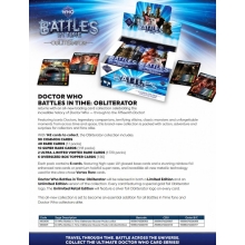 Doctor Who Battles in Time Obliterator Limited Edition Booster 6-Box Case