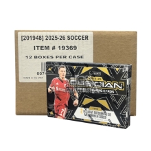 2025-26 Panini Obsidian Soccer International Hobby 12-Box Case