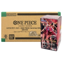One Piece Extra Booster Heroines Japanese Booster 12-Box Case