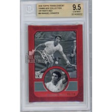 Manuel Orantes 2020 Topps Transcendent VIP Red Card #24 /10 BGS 9.5 Gem Mint