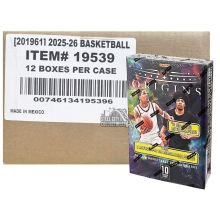 2025-26 Panini Origins Basketball Hobby 12-Box Case