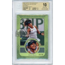Naomi Osaka 2020 Topps Transcendent Tennis VIP Card #32 /20 BGS 10 Pristine