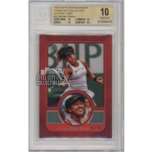 Naomi Osaka 2020 Topps Transcendent Tennis VIP Red Card #32 05/10 BGS 10 Pristine