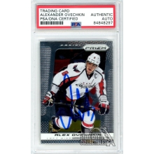 Alexander Ovechkin 2013-14 Panini Prizm Autograph Card #103 PSA/DNA