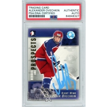 Alexander Ovechkin 2004-05 ITG Heroes & Prospects Autograph RC Card #116 PSA/DNA  (Light Blue)