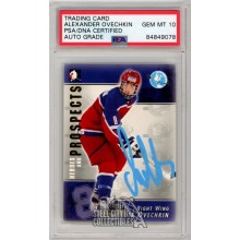 Alexander Ovechkin 2004-05 ITG Heroes & Prospects Autograph RC Card #116 PSA/DNA 10 (Light Blue)