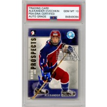 Alexander Ovechkin 2004-05 ITG Heroes & Prospects Autograph RC Card #118 PSA/DNA 10
