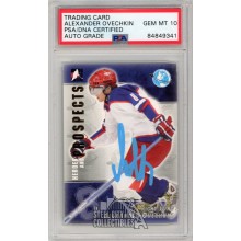 Alexander Ovechkin 2004-05 ITG Heroes & Prospects Autograph RC Card #202 PSA/DNA 10 (Light Blue)