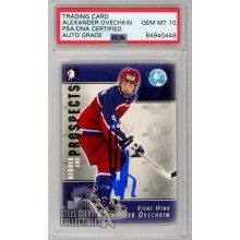 Alexander Ovechkin 2004-05 ITG Heroes & Prospects Autograph RC Card #116 PSA/DNA 10