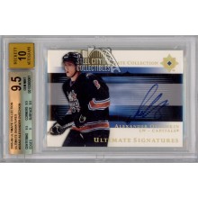 Alexander Ovechkin 2005-06 Upper Deck Ultimate Collection Autograph Rookie Card #US-AO BGS 9.5 Gem Mint