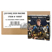 2026 Panini Select Racing Hobby 12-Box Case
