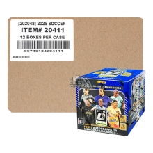 2026 Panini Donruss Optic National Women's Soccer League NWSL Soccer Hobby 12-Box Case
