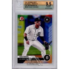 Isaac Paredes 2021 Bowman Next Card #BA-62 BGS 9.5 **Cracked**