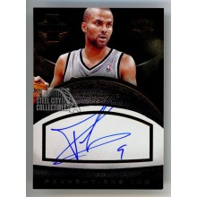 Tony Parker 2013-14 Panini Innovation Foundations Ink Autograph Card #1 3/5
