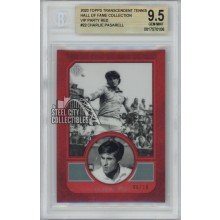 Charlie Pasarell 2020 Topps Transcendent VIP Red Card #22 6/10 BGS 9.5 Gem Mint