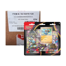Pokemon Mega Evolution ME5 Pitch Black 3-Pack Blister 24-Pack Case