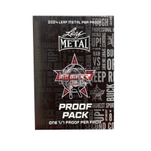 2024 Leaf Metal Professional Bull Riders PBR 1/1 Pre-Production Proof Pack
