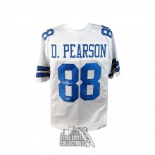 Drew Pearson Autographed Dallas Custom Football Jersey - BAS