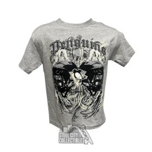 Pittsburgh Penguins Youth Vegas Helmet Gray T-Shirt - Medium