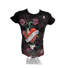 Pittsburgh Penguins Reebok Black Long Body Women's T-Shirt