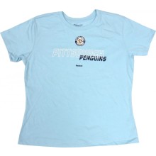 Pittsburgh Penguins Reebok NHL Women's Light Blue T-Shirt
