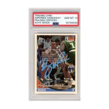 Anfernee Hardaway 1993-94 Topps Autograph Card #334 PSA/DNA 10 (Light Blue Ink)