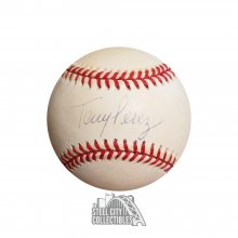 Tony Perez Autographed Official National League Baseball - PSA/DNA COA - Slight Fading