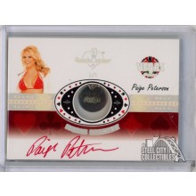 Paige Peterson 2013 Benchwarmer Vegas Baby Autograph Bracelet Card 1/1