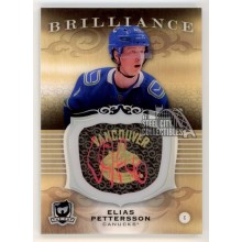 Elias Pettersson 2018-19 Upper Deck The Cup Brilliance Autograph Rookie Card #B-EP