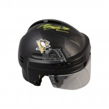 Marcus Pettersson Autographed Pittsburgh Penguins Mini Hockey Helmet - BAS