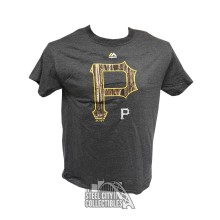Pittsburgh Pirates Majestic MLB Camo Logo T-Shirt