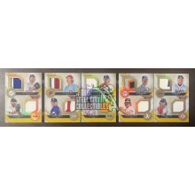 Kershaw/Clemens/Ryan/Martinez 2017 Triple Threads Deca Patch Booklet Card 5/5