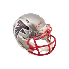 Kyle Pitts Autographed Atlanta Falcons Flash Mini Football Helmet - BAS