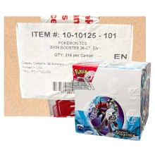 Pokemon Scarlet & Violet Journey Together Non-Enhanced Booster 6-Box Case