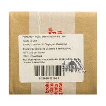 Pokemon Sun & Moon Booster 6-Box Case