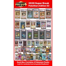 2026 Super Break Poke Stars Series 3 5-Box Case
