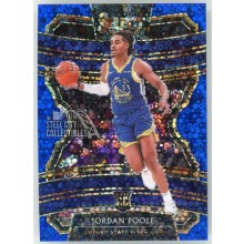 Jordan Poole 2019-20 Panini Select Basketball Blue Disco Refractor Rookie Card 17/25
