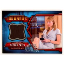 Pepper Potts 2010 Upper Deck Ironman 2 Relic Card #IMC-5