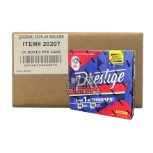 2025-26 Panini Prestige EFL Soccer Hobby Preferred 20-Box Case