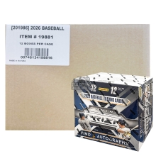 2026 Panini Prizm Baseball Hobby 12-Box Case