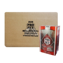 2026 Pro Set Metal Baseball Hobby 10-Box Case