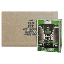 2026 Pro Set Metal Football Hobby 10-Box Case