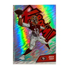 2024 Panini Absolute Football Countdown Calendar EMPTY Box - Brock Purdy Kaboom Cover