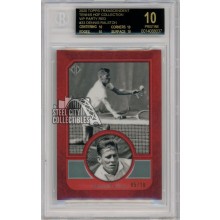 Dennis Ralston 2020 Topps Transcendent Tennis VIP Red Card #33 05/10 BGS 10 Black Label