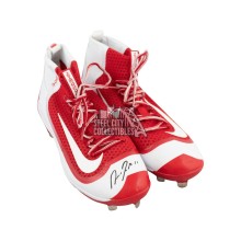 Jose Ramirez Autographed Nike Baseball Cleats - BAS COA