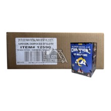 2022 Panini LA Rams Super Bowl LVI Champions Box Set 20-Set Case
