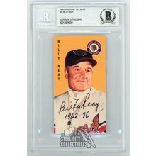 Billy Reay 1962-76 1994 Parkhurst Tall Boys Autographed Card #43 - BAS
