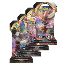 Pokemon Sword & Shield Rebel Clash Sleeved Booster 36-Pack Lot