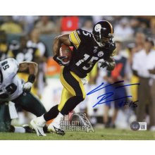 Willie Reid Autographed Pittsburgh Steelers 8x10 Photo - BAS