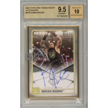 Roman Reigns 2020 Topps Transcendent WWE Autograph Card 05/25 BGS 9.5